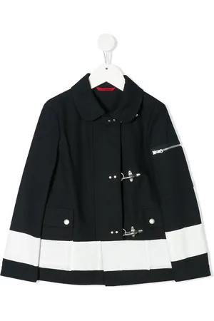 FAY Bold stripe coat