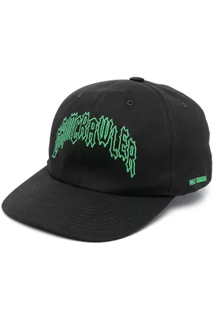 Raf Simons Grim Crawler' embroidered cap