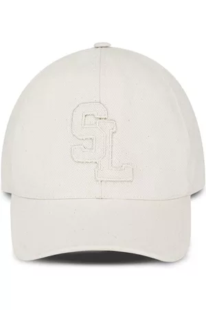 Saint Laurent Women Caps - Logo lettering cap