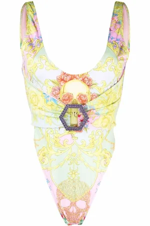 Philipp Plein Skull-print swimsuit