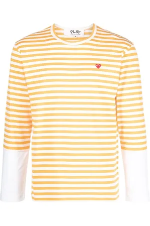 Comme des Garçons Embroidered-logo detail T-shirt