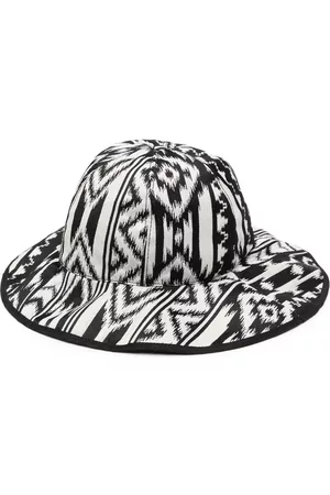 MARCELO BURLON Men Hats - Geometric-print sun hat