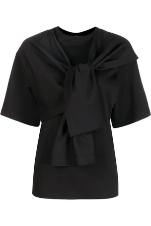 GOEN.J Ruched short-sleeved T-shirt