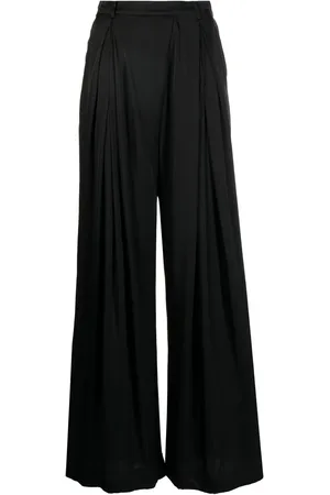 GOEN.J Wide-leg pleated trousers