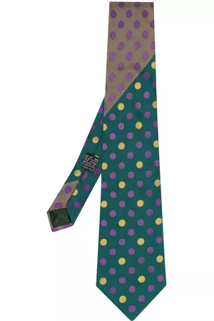 Versace Pre-Owned 2000s polka dot silk tie
