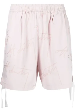 Off-Duty Role side-tie shorts