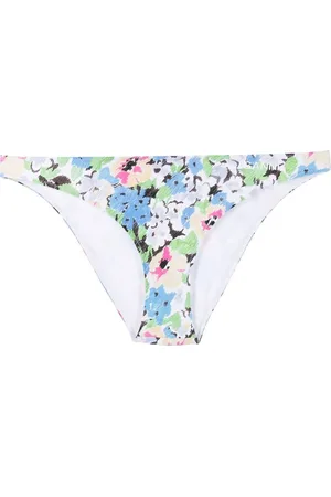 Ganni Floral pattern bikini bottoms