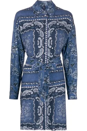 Liu Jo Paisley-print shirt dress