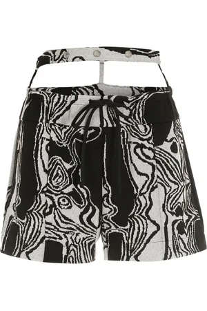 Gloria Coelho Corpo Virtual belted shorts