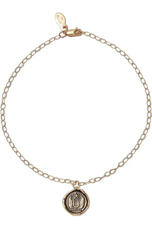 Pyrrha 14kt yellow Luck & Protection charm bracelet