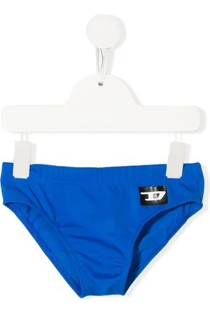 Diesel Logo-print detail swim trunks