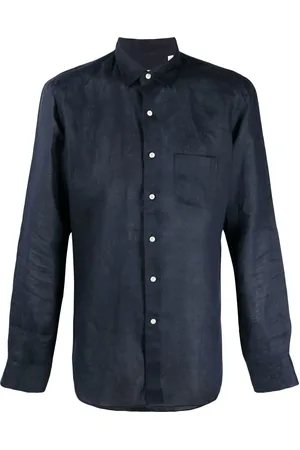 PENINSULA SWIMWEAR Stromboli long-sleeve linen shirt