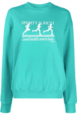 Sporty & Rich Logo-print sweatshirt