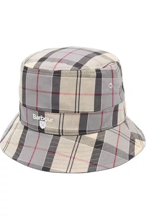 Barbour Men Hats - Check-print bucket hat