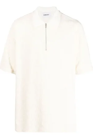 AMBUSH Monogram-textured polo shirt