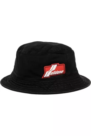 We11done Hats - Logo-patch bucket hat