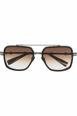 Balmain Officier pilot-frame sunglasses