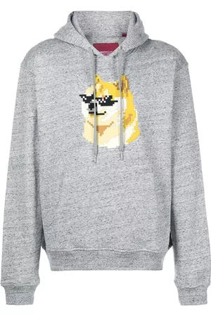 MOSTLY HEARD RARELY SEEN Men Sweatshirts - Dogcoin print hoodie