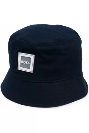 HUGO BOSS Logo-patch bucket hat