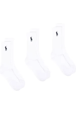 Ralph Lauren Polo pony ribbed-knit socks