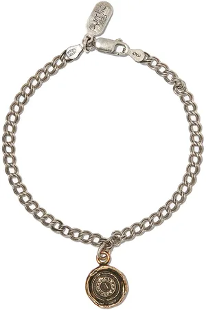Pyrrha Sterling Safe Travels charm bracelet