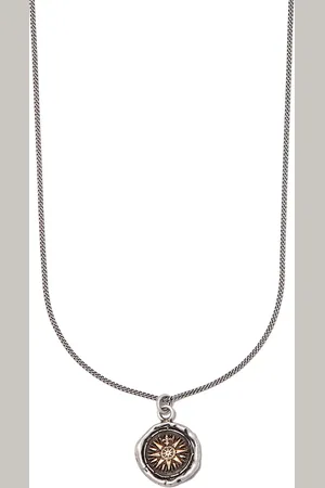 Pyrrha 14kt yellow gold and Direction necklace