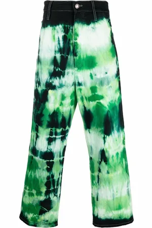 Ami Alex fit tie-dye jeans