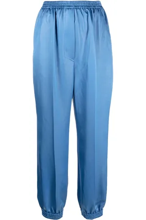 Nanushka Tapered satin trousers