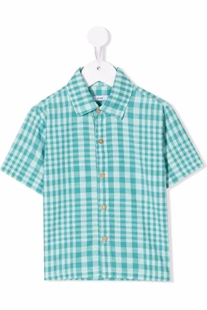 KNOT Check print shirt