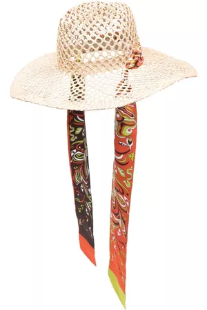 Emilio Pucci Women Hats - Ribbon-tie sun hat