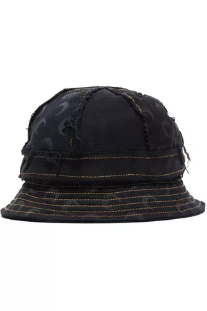 Marine Serre Crescent Moon-print bucket hat
