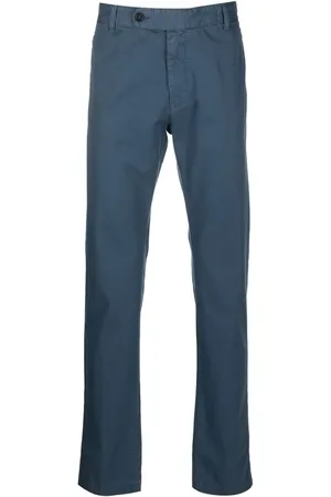 MASSIMO ALBA Off-centre button chinos