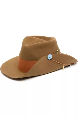 NICK FOUQUET Men Hats - Suede western-style hat
