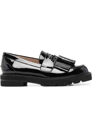 Stuart Weitzman Slip-on tassel detail loafers