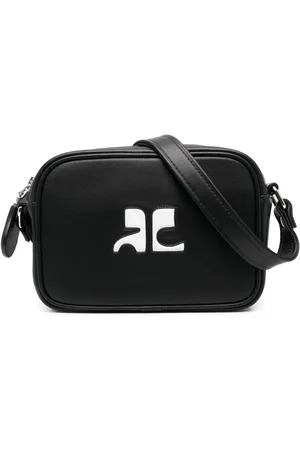 Courrèges Logo-patch crossbody bag