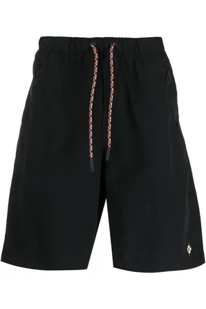 MARCELO BURLON Logo-embroidered track shorts
