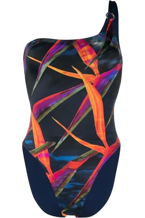 Louisa Ballou One-shoulder swimsuit