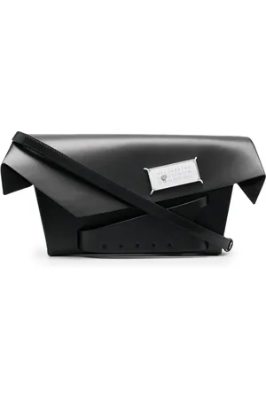 Maison Margiela Snatched leather clutch bag