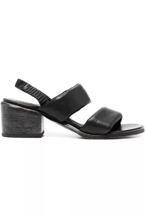 Moma Slingback-strap mid-heeled sandals