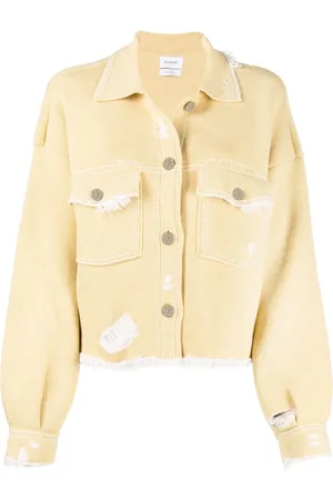 Barrie Fringed denim jacket