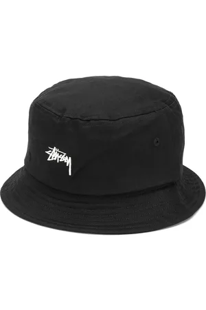 Stussy Men Hats - Logo-embroidered bucket hat