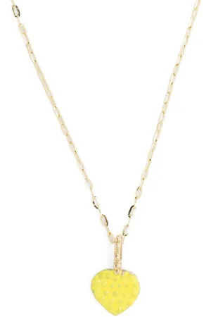 Gaya 14kt yellow mini heart pendant necklace