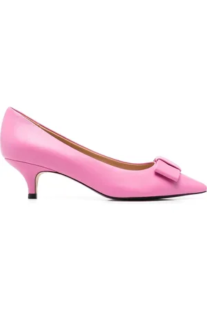 AGE OF INNOCENCE Jacqueline 50mm bow-embellished pumps
