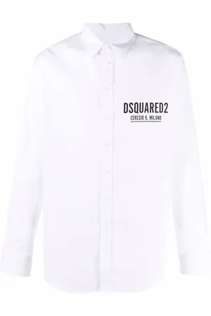 Dsquared2 Logo-print cotton shirt