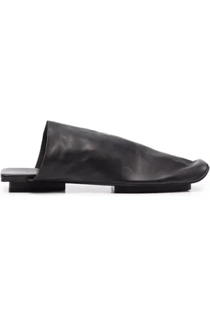 UMA WANG Square-toe flat mules
