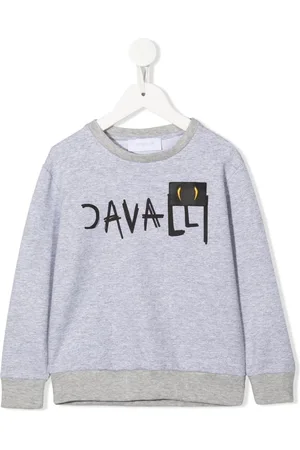 Roberto Cavalli Logo-print cotton sweatshirt