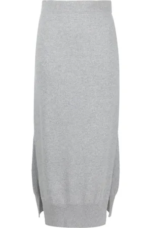 Barrie High-waisted knit skirt