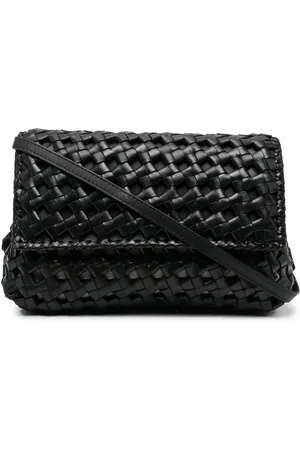 Officine creative Woven crossbody bag