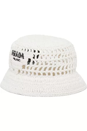 Prada Raffia bucket hat