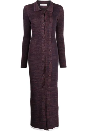 CHRISTOPHER ESBER Double-button knitted dress